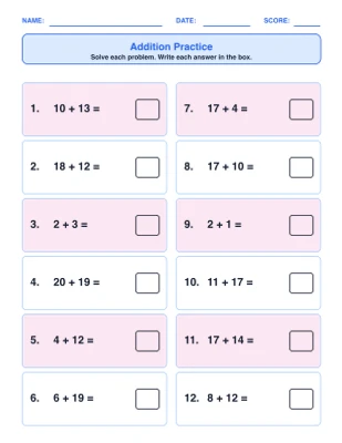 Arithmetic Practice