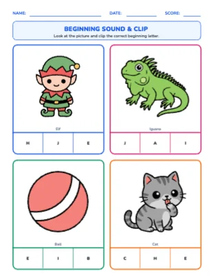 Beginning Sound & Clip