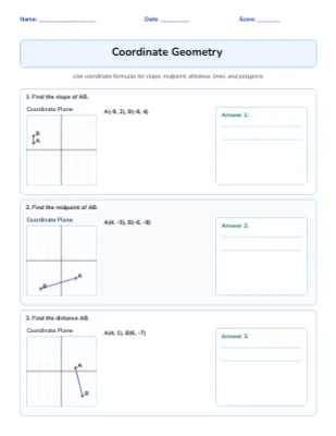 Coordinate Geometry