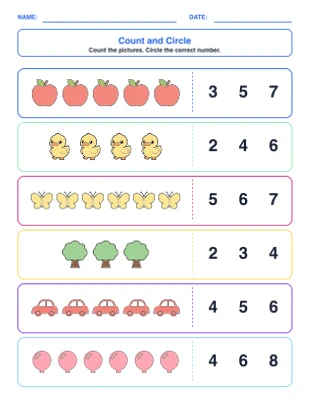 Count & Circle