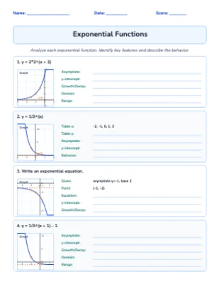 Exponential Functions