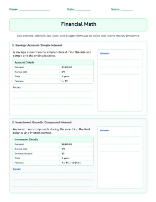 Financial Math