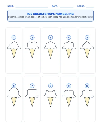 Ice Cream Visual Match