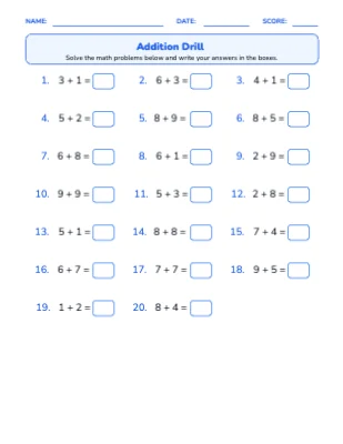Math Drill