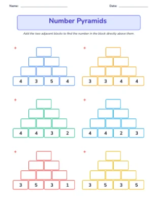 Number Pyramids