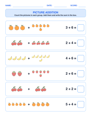 Picture Addition & Subtraction