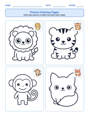 Picture Coloring Pages