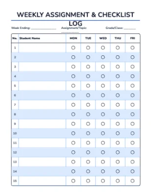 Teacher Gradebook & Score Sheets