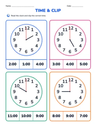 Time & Clip