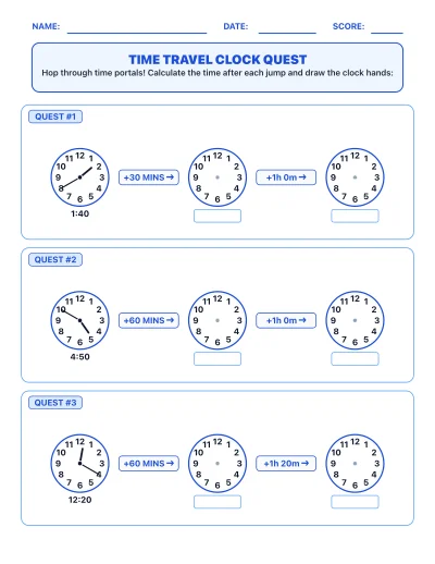Time Travel Clock Quest & Studio