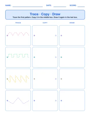Trace · Copy · Draw